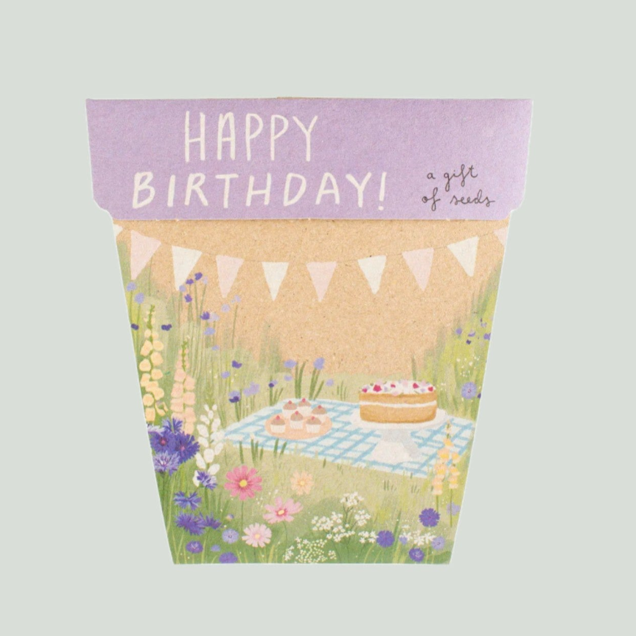 Happy Birthday seedling cards