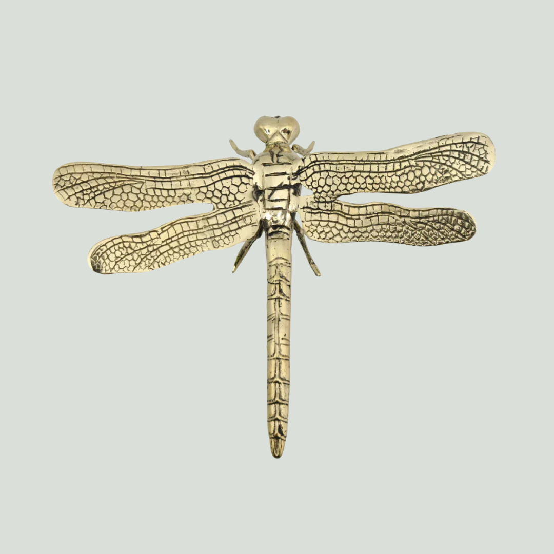 Brass Dragonfly Gold