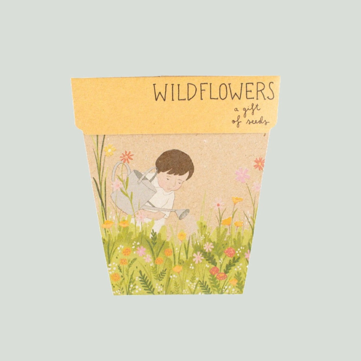 Wildflowers seedling card